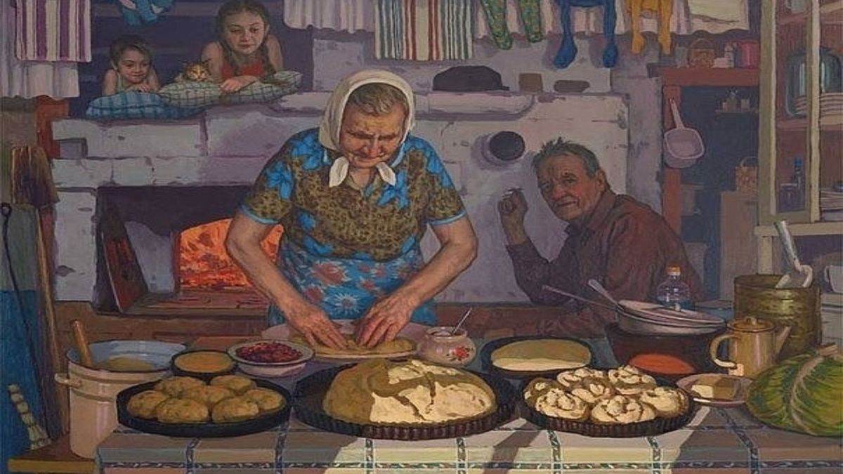Картина художника Павла Попова. 
