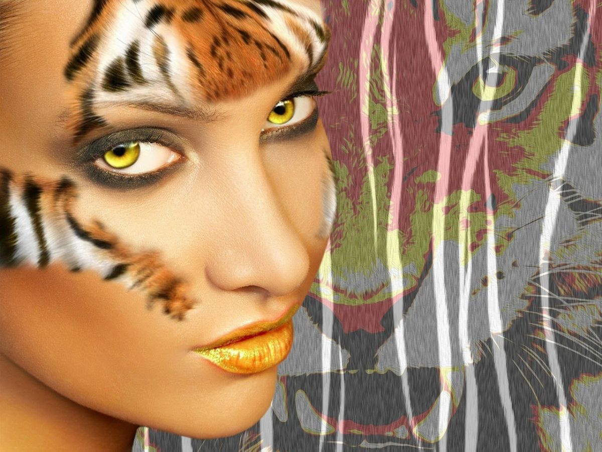 Тигровые глаза у человека